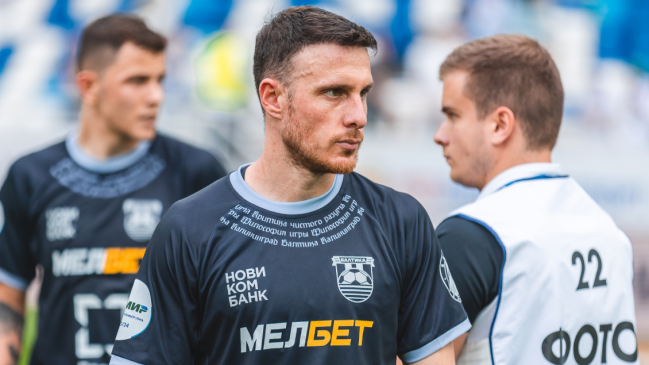 Baltika destacó a Angelo Henríquez como figura de cara a la final de la Copa de Rusia