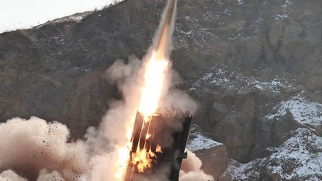   Corea del Norte lanzó una decena de misiles de corto alcance al mar de Japón 