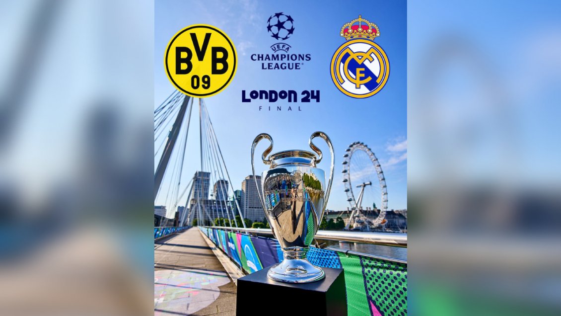 ¿Cuándo y dónde ver la final de la Champions entre Real Madrid y Borussia Dortmund?