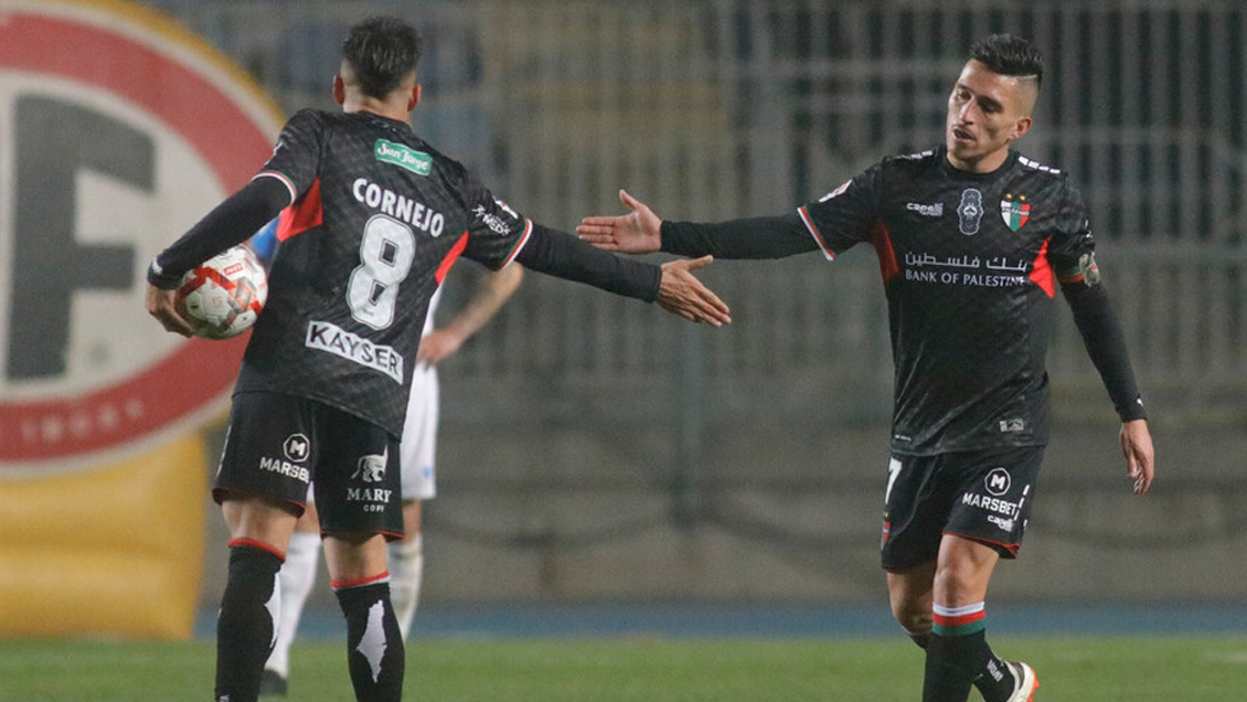 Palestino retomó la senda del triunfo con remontada en el clásico ante Audax Italiano en Rancagua