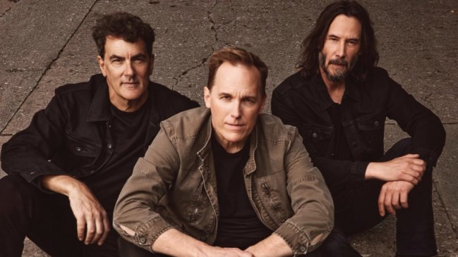 Keanu Reeves se lució con su banda en el Primavera Sound Barcelona