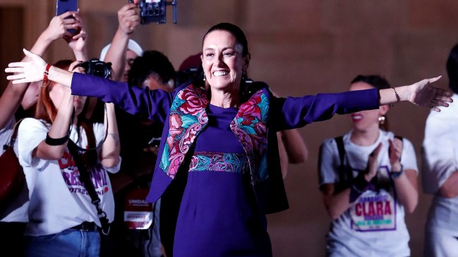  La oficialista Claudia Sheinbaum será la primera presidenta mujer de México  