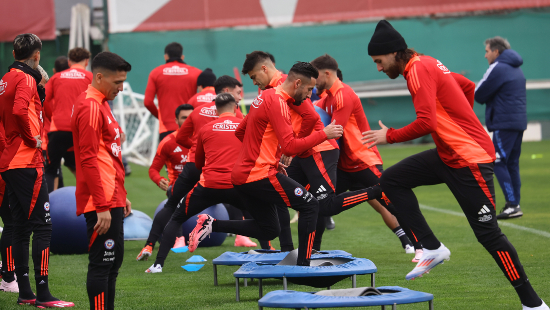 La selección chilena trabaja pensando en el amistoso ante Paraguay