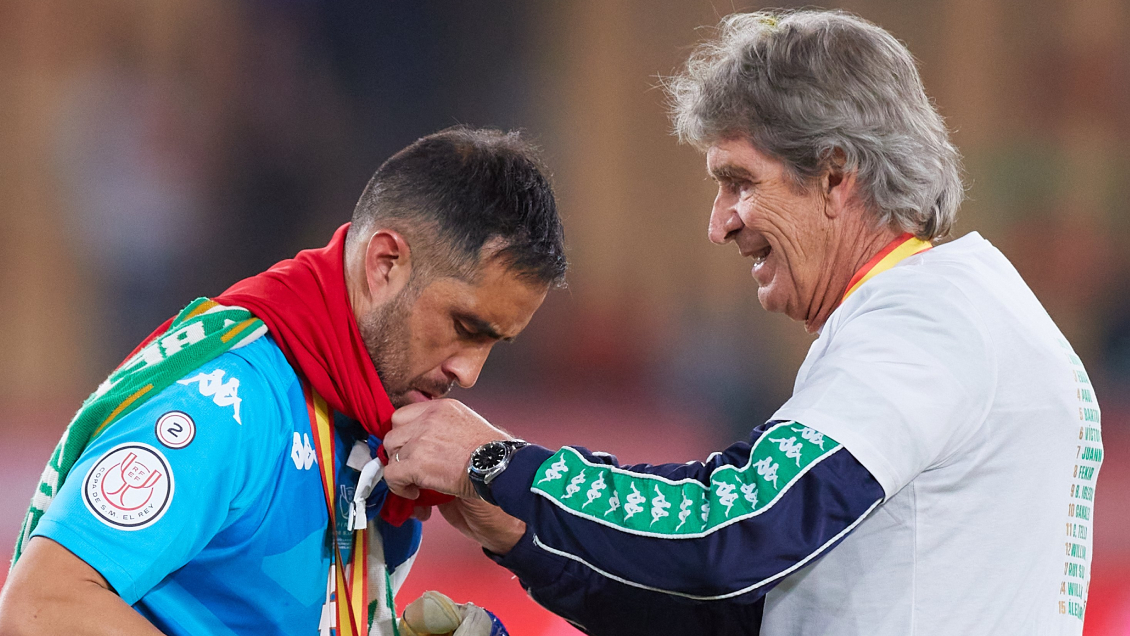 Claudio Bravo: El cariño y respeto que me llevo de Betis son oro puro