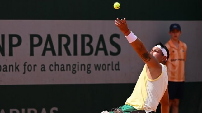   Alexander Cataldo tuvo debut triunfal en Roland Garros 