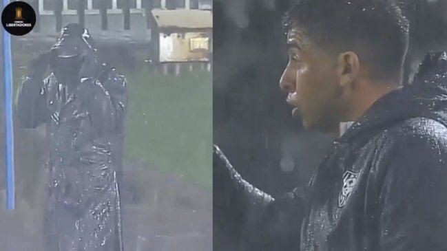   [VIDEO] La torrencial lluvia en el duelo de Huachipato y Gremio en Talcahuano 