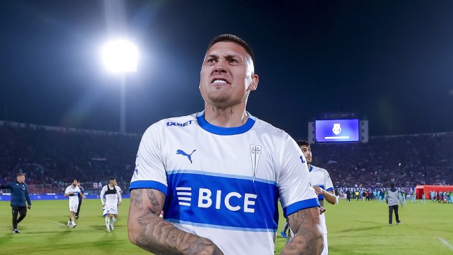 Nicolás Castillo conoció su castigo por groseros gestos en el clásico universitario