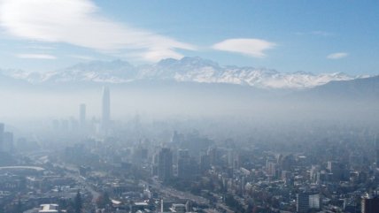   Hay preemergencia ambiental este viernes en la Región Metropolitana 