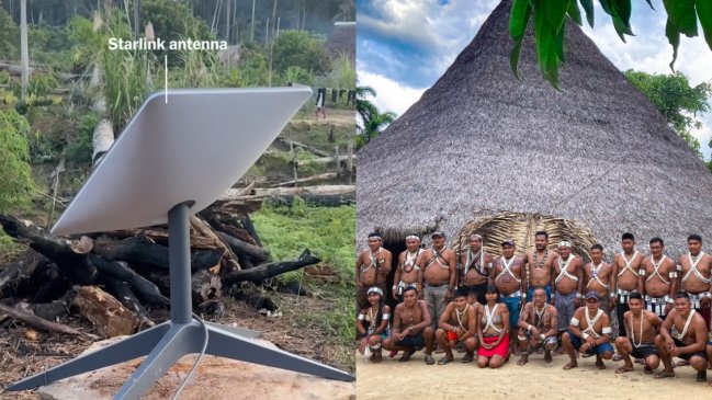   Tribu remota de Brasil accedió a internet y ahora son adictos a redes sociales 