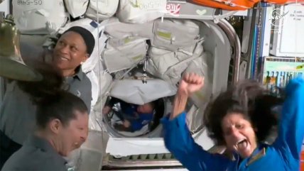   Llegó a la Estación Espacial Internacional la primera misión tripulada de Boeing 