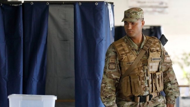 Primarias: Fuerzas Armadas ya tomaron resguardo de locales de votación