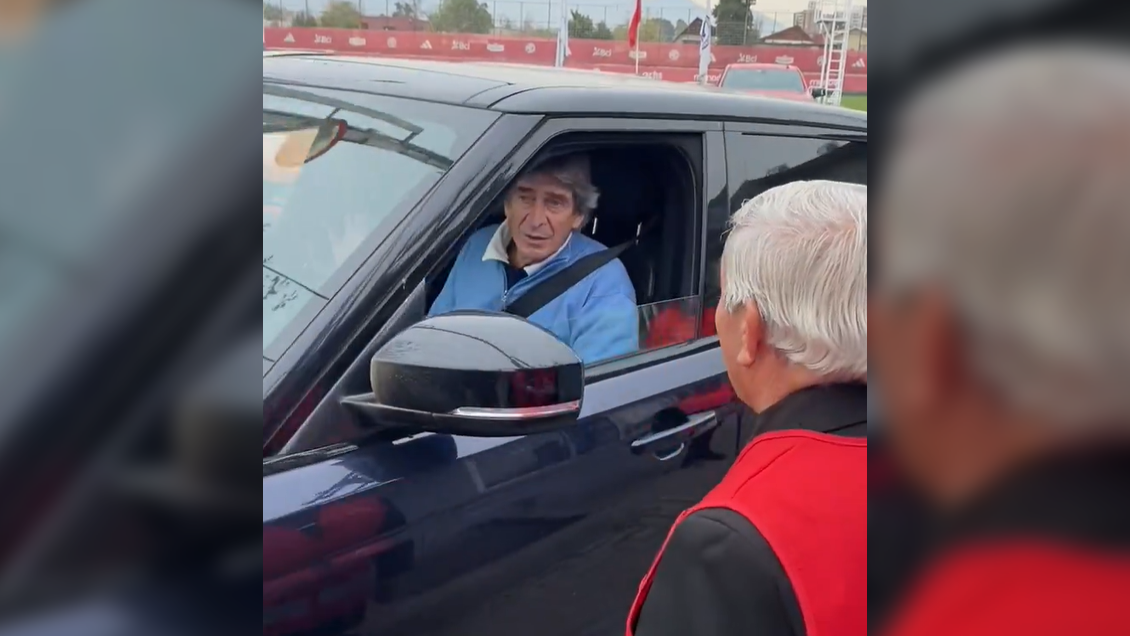 Pellegrini visitó a La Roja: Gareca tiene experiencia y hará una gran participación