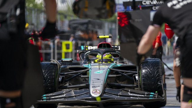  Lewis Hamilton lideró el último entrenamiento libre en Canadá 