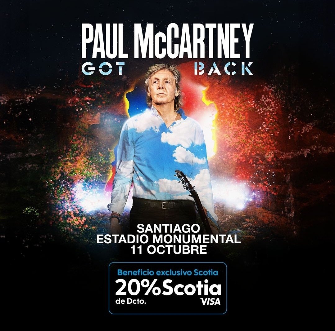 Paul McCartney vuelve a Chile 2024