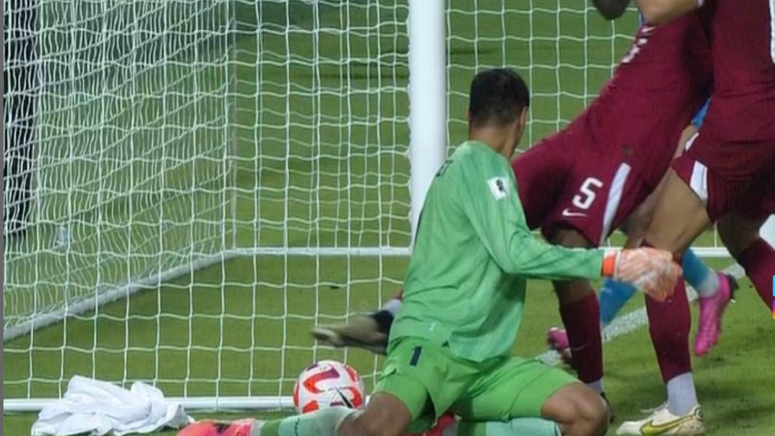 [VIDEO] El polémico gol de Qatar en crucial partido ante India rumbo al Mundial
