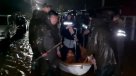 Carabineros rescató en botes a damnificados en Arauco