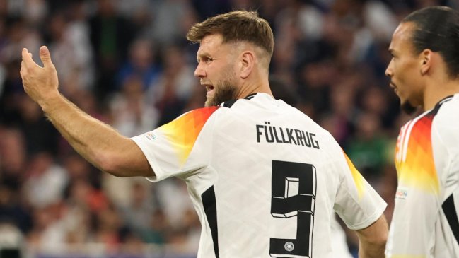 [VIDEO] Füllkrug desató la goleada para Alemania con furibundo remate