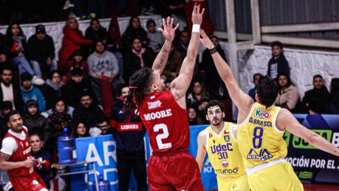 LNB: Los Leones igualó serie con U. de Conce y Español tomó ventaja sobre ABA Ancud