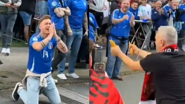 [VIDEO] Hinchas de Albania 