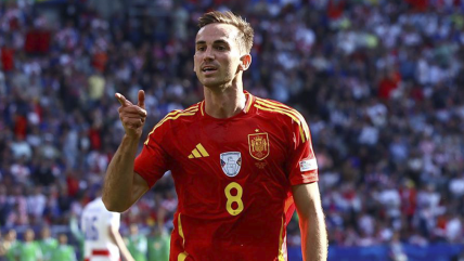   Fabián Ruiz brilló con gol y asistencia en la victoria de España sobre Croacia en la Euro 2024 