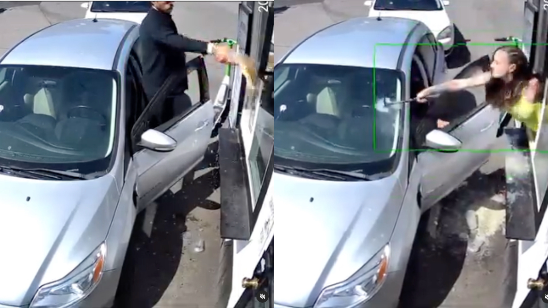 Hombre lanzó su café a barista por los altos precios y ella le respondió a martillazos