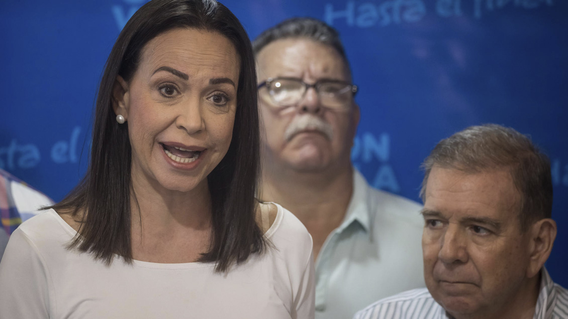 Machado denuncia nuevas detenciones de colaboradores de campaña opositora en Venezuela