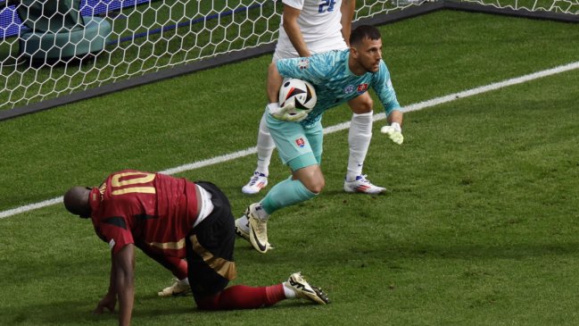 Lukaku debutó en la Eurocopa con dos claras ocasiones desperciadas
