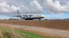 Antonov aterrizó en Talcahuano: El avión de carga más grande del mundo está en Chile