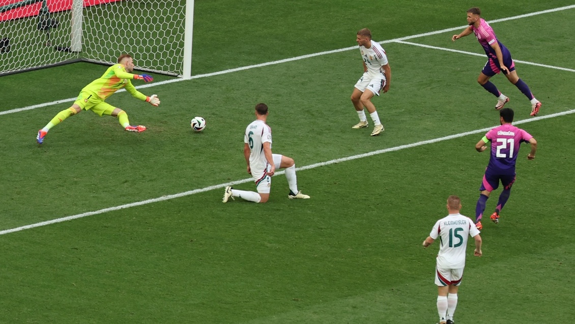 [VIDEO] Gündogan selló el triunfo alemán contra Hungría con un golazo