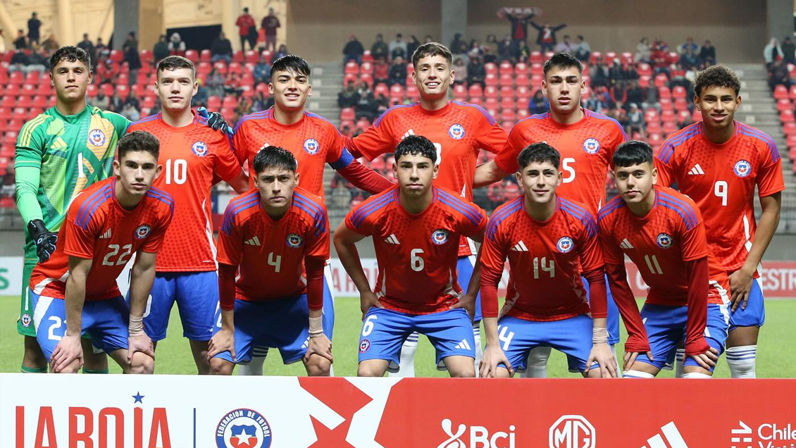 La Roja sub 20 venció a Canadá en inicio del cuadrangular 
