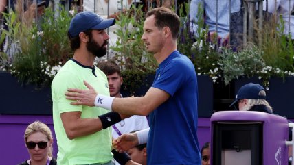   Andy Murray se despidió lesionado de Queen's 