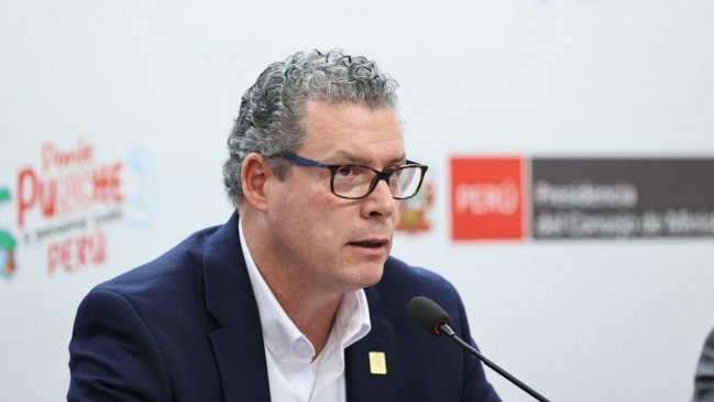   Ministro peruano se disculpa por 