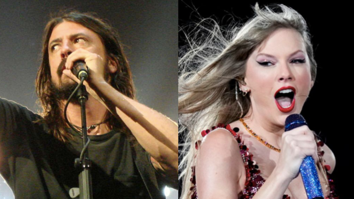Dave Grohl de Foo Fighters molesta a Taylor Swift: 