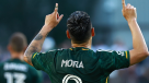 Felipe Mora brilló con un notable gol en la victoria de Portland ante Vancouver