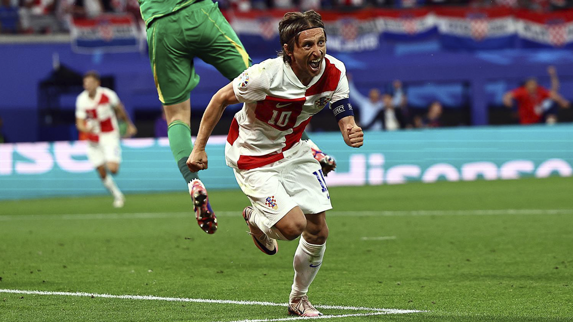 [VIDEO] Luka Modric marcó el 1-0 para Croacia ante Italia e hizo historia en la Eurocopa