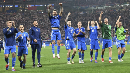   Italia tuvo un desenfrenado festejo en Liepzig tras avanzar a los octavos en la Euro 2024 