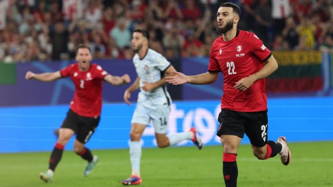  Georgia logró histórico triunfo ante Portugal y avanzó en la Eurocopa  