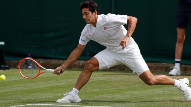   Cristian Garin mostró contundencia para meterse en el cuadro principal de Wimbledon 