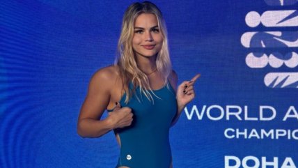   Luana Alonso, la nadadora paraguaya que se hizo viral tras clasificar a París 2024 