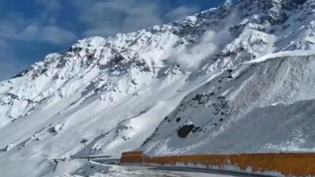  Efectuaron inédito control de avalanchas en el Camino Internacional 