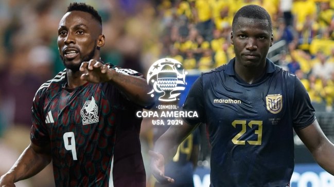   México y Ecuador chocan en duelo crucial por un cupo a los cuartos de la Copa América 