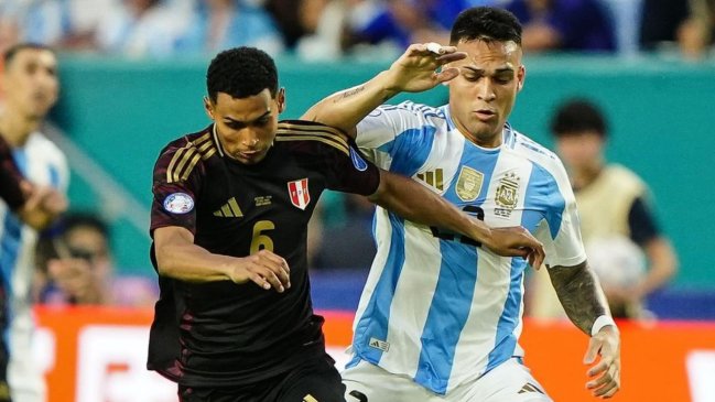  Argentina venció a Perú en la Copa América  