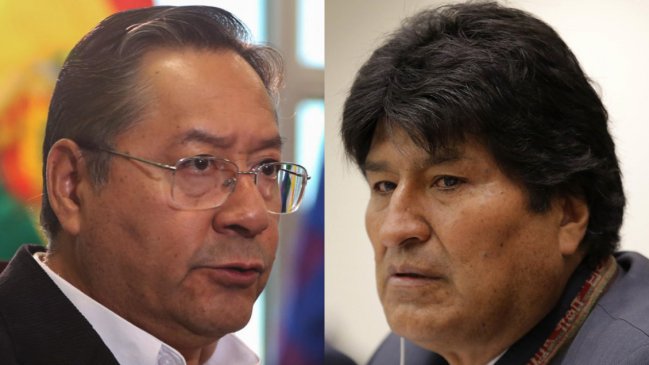   Luis Arce a Evo Morales: 