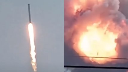   Cohete fuera de control cayó en el centro de China 