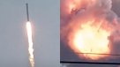 Cohete fuera de control cayó en el centro de China