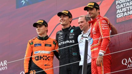   George Russell lideró el inesperado podio en el Gran Premio de Austria 