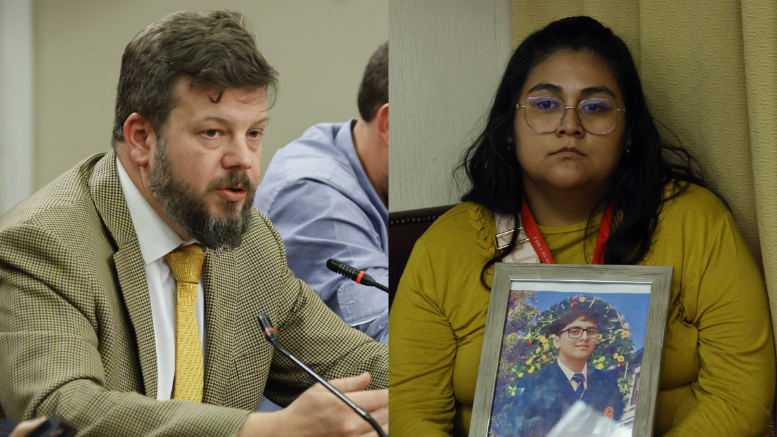 Johannes Kaiser hizo llorar a la madre del fallecido conscripto Vargas