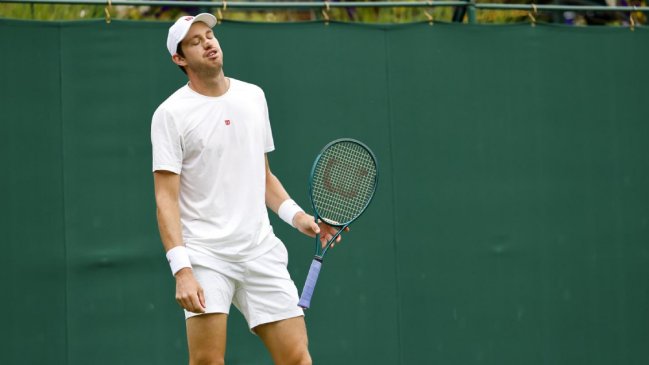  Nicolás Jarry dijo adiós en primera ronda de Wimbledon 