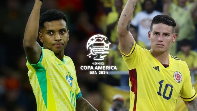   Brasil buscará el paso a cuartos y quitar el liderato del Grupo D a Colombia en Copa América 