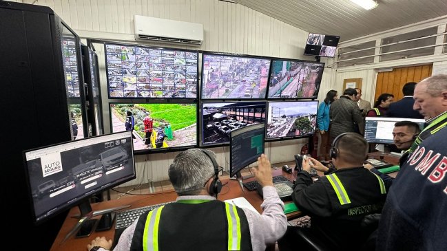  Municipio de Hualpén inauguró su primera central de televigilancia  